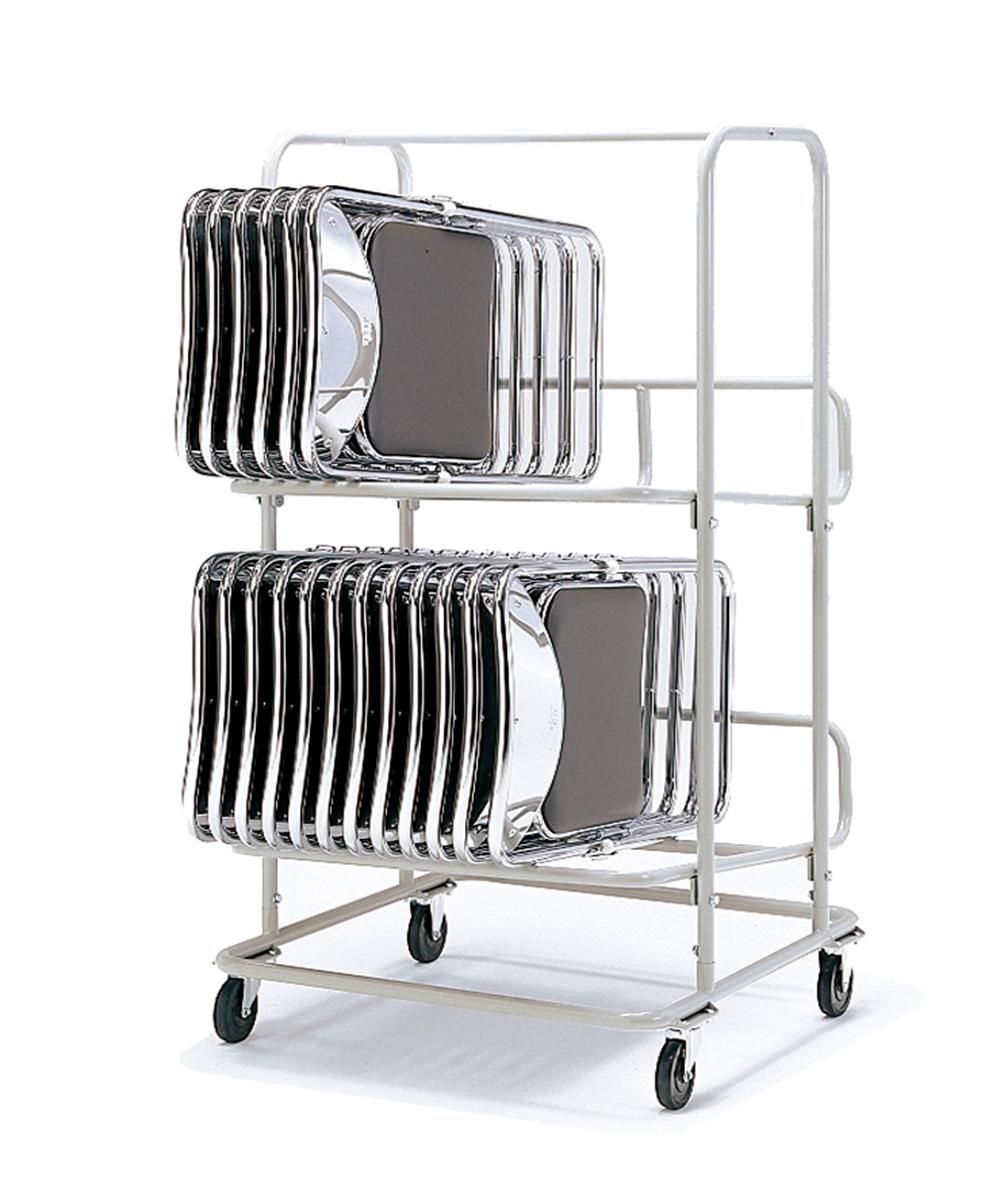 プラス 折りたたみイス FC-791N 【スチールパイプ（φ19.1mm