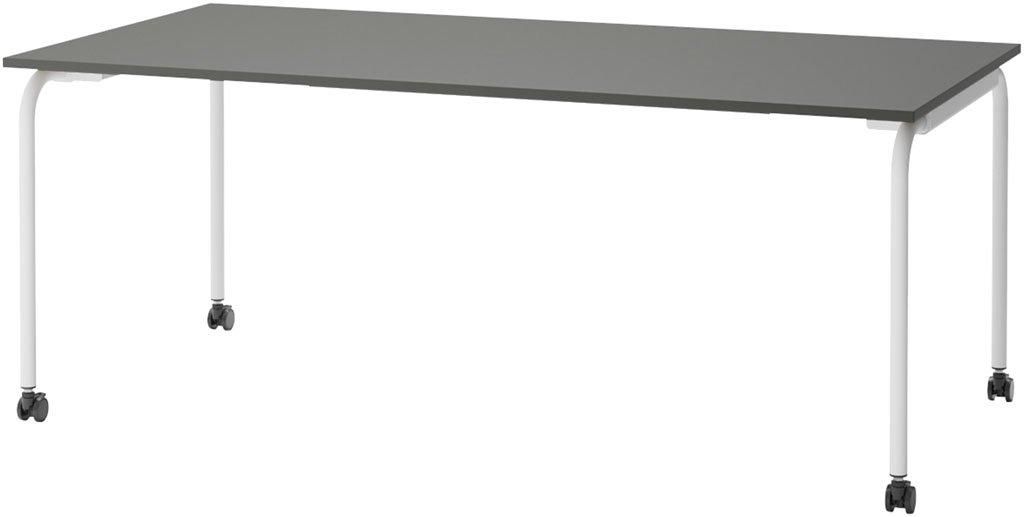 ウチダ ミーティングテーブル スクエア天板 6-156-48 【キャスター脚