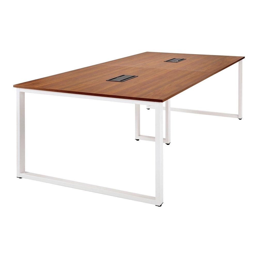 井上金庫 会議テーブル ABW-B2412/ABW-W2412 【幅2400×奥行1200×高さ