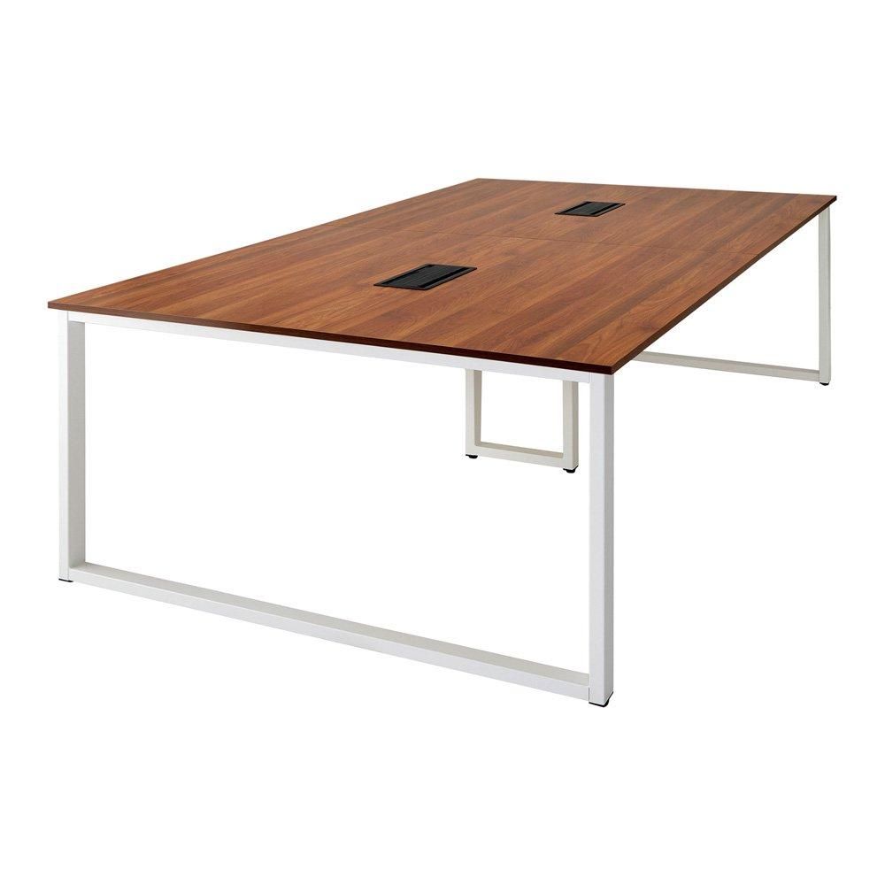 井上金庫 会議テーブル ABW-B2414/ABW-W2414 【幅2400×奥行1400×高さ