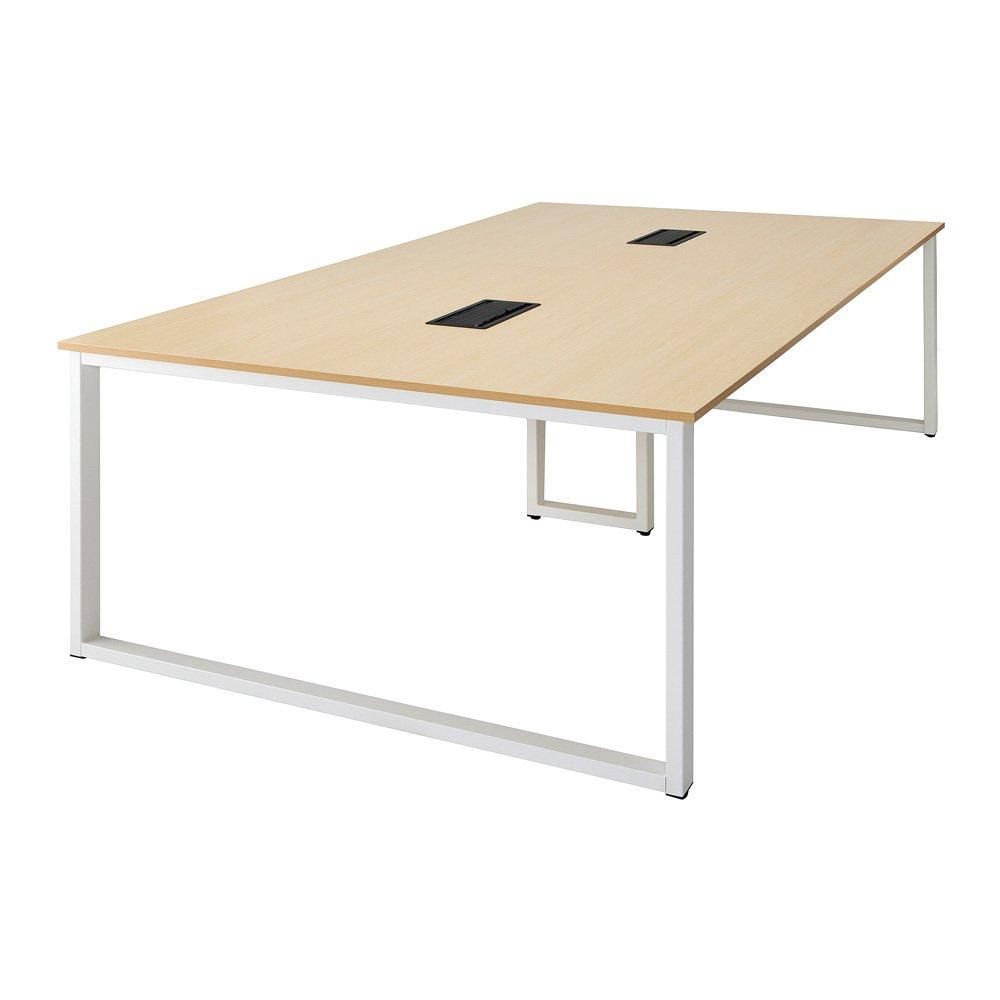 井上金庫 会議テーブル ABW-B2414/ABW-W2414 【幅2400×奥行1400×高さ