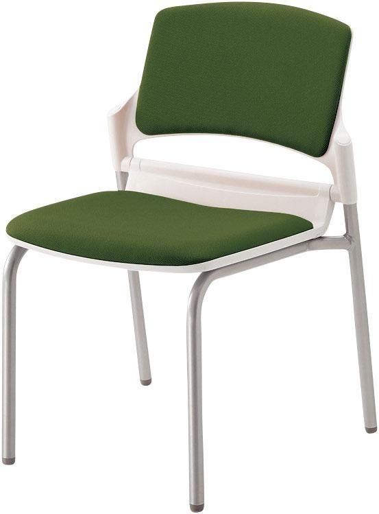 ウチダ ミーティングチェア 6-111-380 【グライド脚】【肘なし】【背