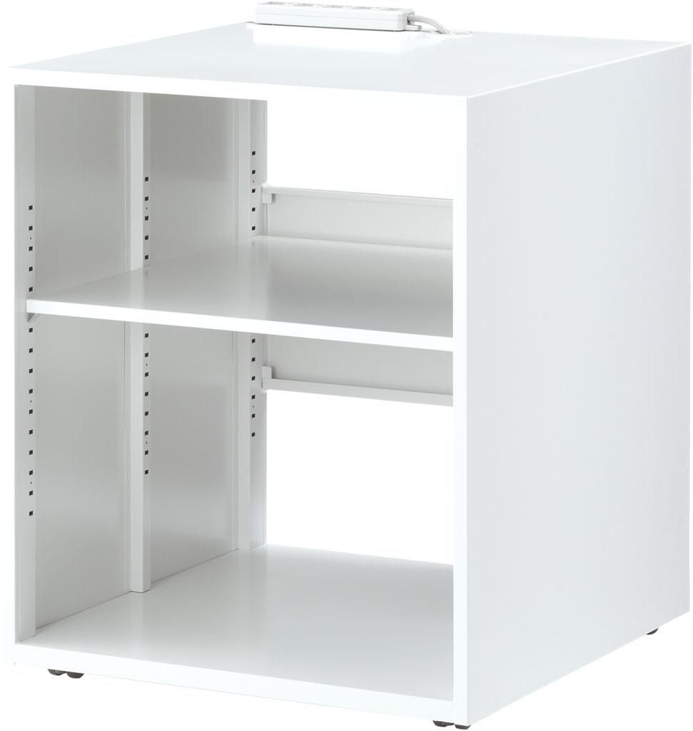 ウチダ デスクサイドプリンタワゴン 5-139-1110 【幅600×奥行600×高さ