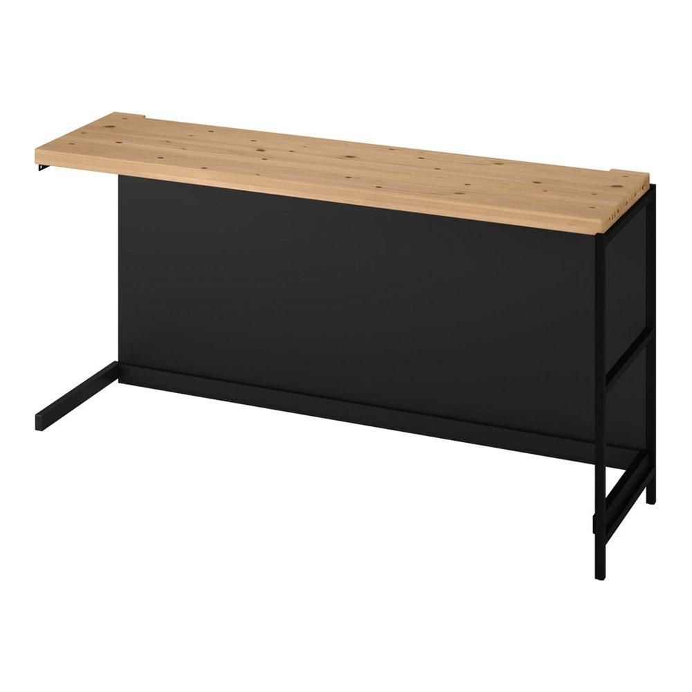 ウチダ 日本の木でできたコミュニケーションカウンター 片面・配線孔