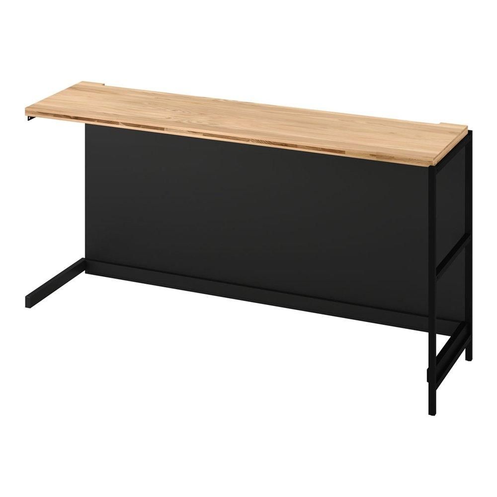 ウチダ 日本の木でできたコミュニケーションカウンター 片面・配線孔