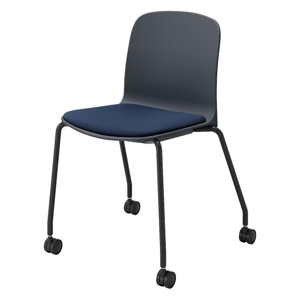 ウチダ システムスタイルチェア 6-126-210□ 【4本キャスター脚】【座