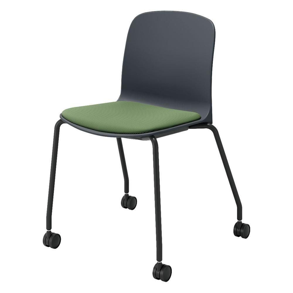 ウチダ システムスタイルチェア 6-126-210□ 【4本キャスター脚】【座