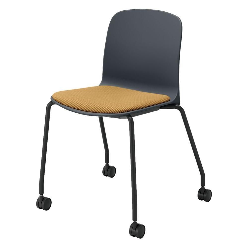 ウチダ システムスタイルチェア 6-126-210□ 【4本キャスター脚】【座