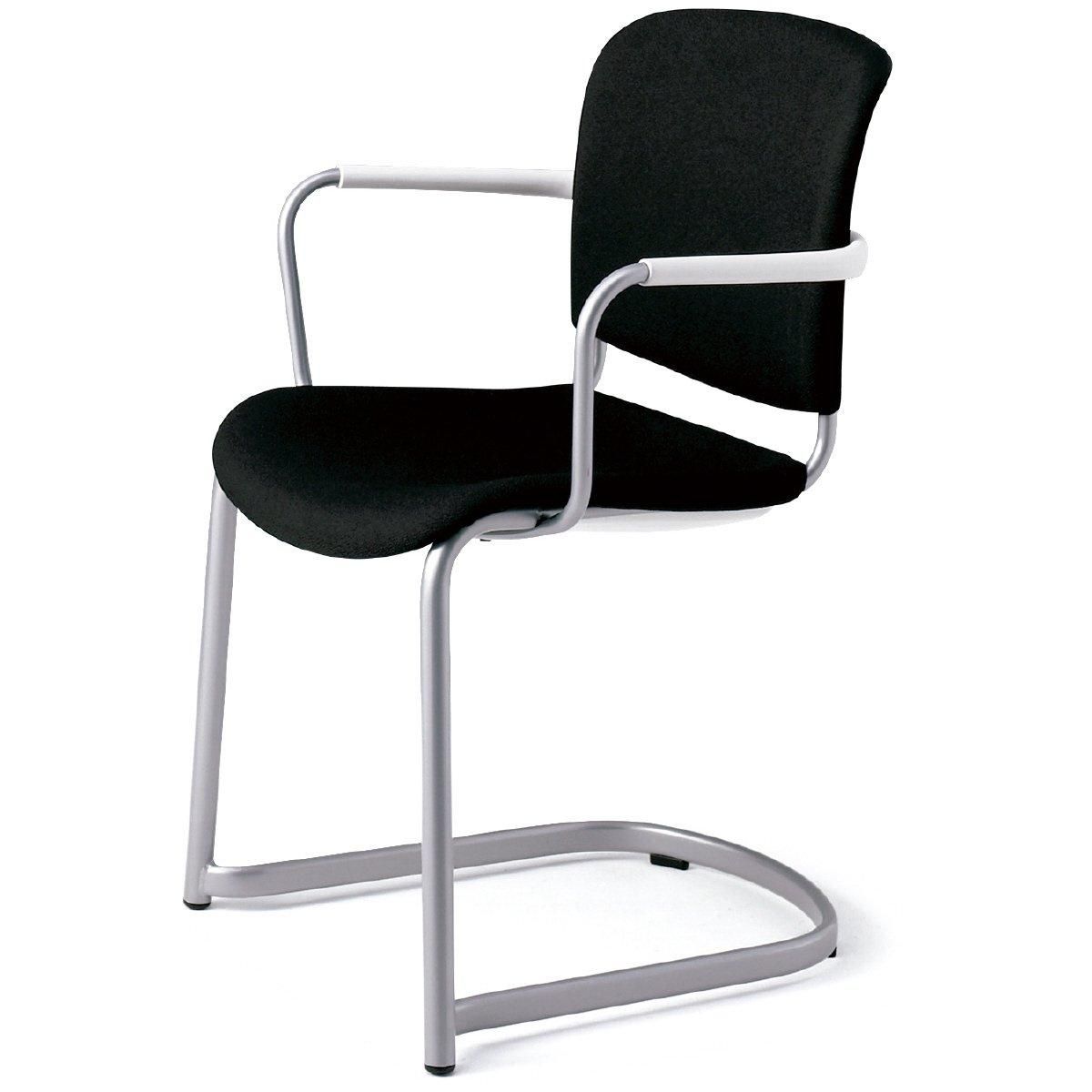 プラス ミーティングチェア MB-F61SE 【カンチレバー脚】【肘付】【背