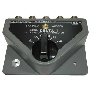 （アルファデルタ） ALPHA DELTA COAXIAL SWITCH 4回路 同軸切替器