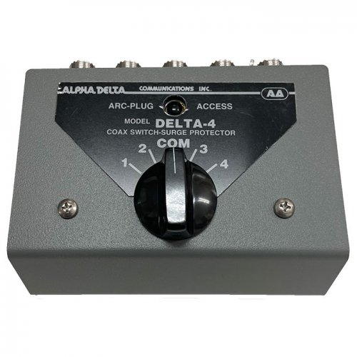 （アルファデルタ） ALPHA DELTA COAXIAL SWITCH 卓上型 4回路 同軸切替器