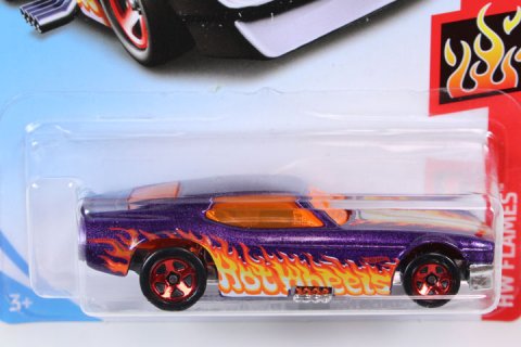 予約/再入荷】 Hot Wheels 2019 #057 71 Mustang Funny Car パープル ...