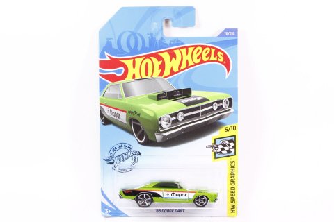 Hot Wheels 2020 #070 68 Dodge Dart グリーン Mopar - 【F.C.TOYS