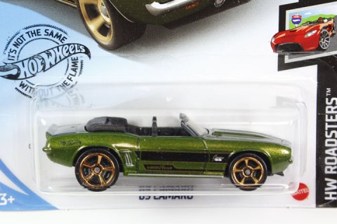 Hot Wheels 2020 #190r 69 Camaro グリーン - 【F.C.TOYS】ホット