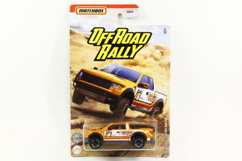 Matchbox Off Road Rally 2020 #04/12 2010 Ford F-150 SVT Raptor -  【F.C.TOYS】ホットウィールやナスカーなど、輸入3インチミニカー専門の通販ショップ