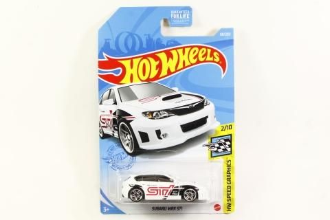 Hot Wheels 2021 #068r Subaru WRX STi ホワイト - 【F.C.TOYS】ホット 