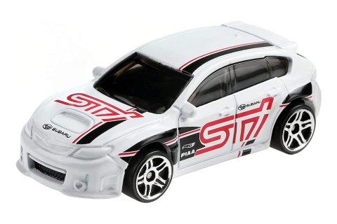 Hot Wheels 2021 #068r Subaru WRX STi ホワイト - 【F.C.TOYS】ホット 