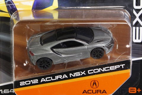Maisto Design Exotics 1/64 2012 Acura NSX Concept グレー