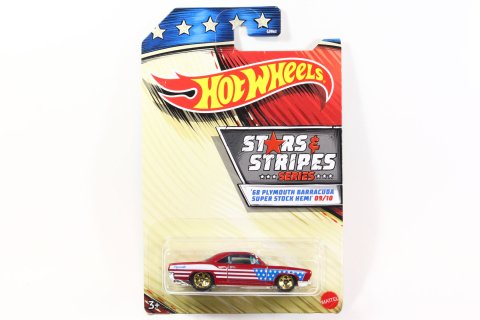 Hot Wheels Walmart Stars u0026 Stripes 2020 #09/10 68 Plymouth Barracuda Super  Stock Hemi - 【F.C.TOYS】ホットウィールやナスカーなど、輸入3インチミニカー専門の通販ショップ