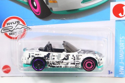 Hot Wheels 2022 #119 91 Mazda MX-5 Miata ホワイト [Ryu's Rides