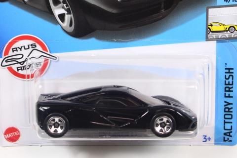 Hot Wheels 2022 #107 McLaren F1 ブラック [Ryu's Rides] - 【F.C.