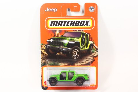 Matchbox 2022 #007 20 Jeep Gladiator グリーン -  【F.C.TOYS】ホットウィールやナスカーなど、輸入3インチミニカー専門の通販ショップ