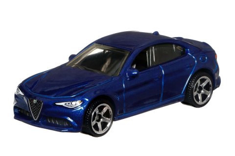 Matchbox 2022 #026 2016 Alfa Romeo Giulia ブルー - 【F.C.TOYS