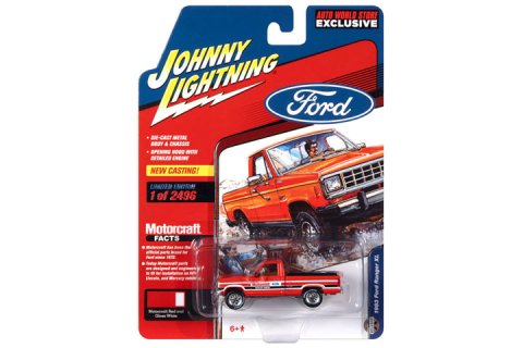 Johnny Lightning AutoWorldStore限定 1983 Ford Ranger XL Motorcraft