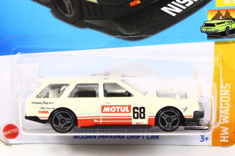 Hot Wheels 2022 #214 Nissan Maxima Drift Car ホワイト [New for