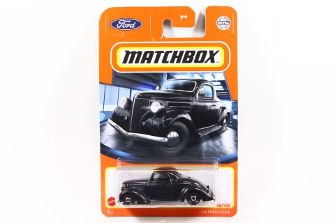 Matchbox 2022 #048 1936 Ford Coupe ブラック [New for 2022] -  【F.C.TOYS】ホットウィールやナスカーなど、輸入3インチミニカー専門の通販ショップ