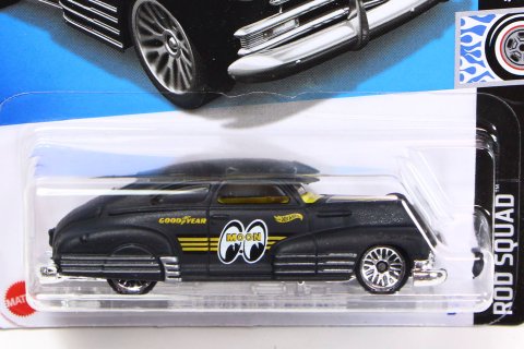 Hot Wheels 2022 #155r 47 Chevy Fleetline ブラック Mooneyes