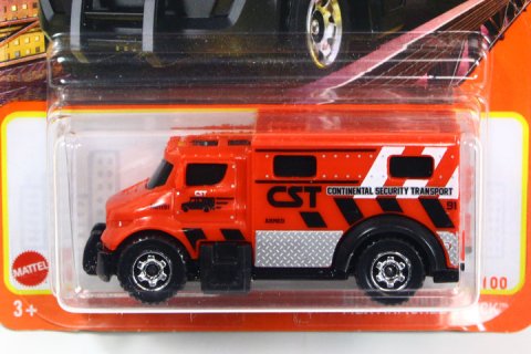 Matchbox 2022 #085 MBX Armored Truck レッド CST - 【F.C.TOYS