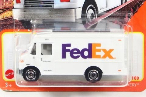 Matchbox 2023 #056 Express Delivery ホワイト FedEx - 【F.C.TOYS 