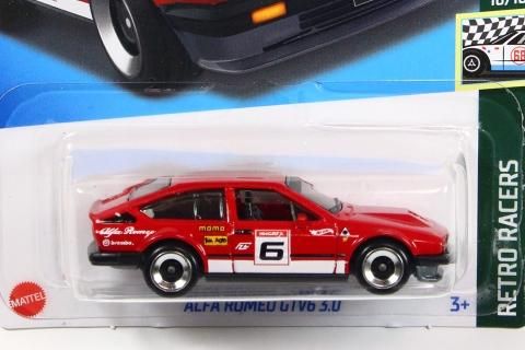 Hot Wheels 2023 #185 Alfa Romeo GTV6 3.0 レッド [New for 2023 Hot Wheels 2023 #185 Alfa Romeo GTV6 3.0 レッド [New for 2023
