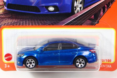 Matchbox 2023 #070 2016 Nissan Sentra ブルー [New for 2023