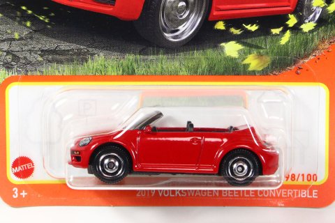 Matchbox 2023 #098 2019 Volkswagen Beetle Convertible レッド -  【F.C.TOYS】ホットウィールやナスカーなど、輸入3インチミニカー専門の通販ショップ