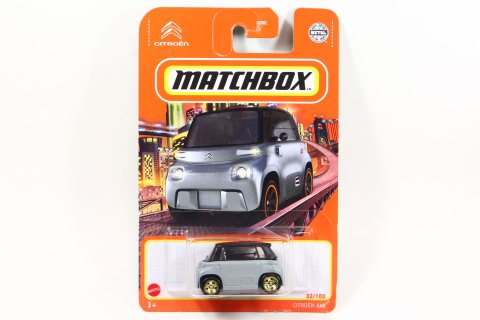 Matchbox 2022 #032 Citroen Ami グレー/5 Spoke WH [New for 2022