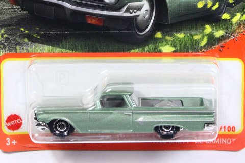 Matchbox 2023 #029 1960 Chevy El Camino ライトグリーン - 【F.C.