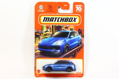Matchbox 2023 #078 Porsche Cayenne Turbo ブルー - 【F.C.TOYS