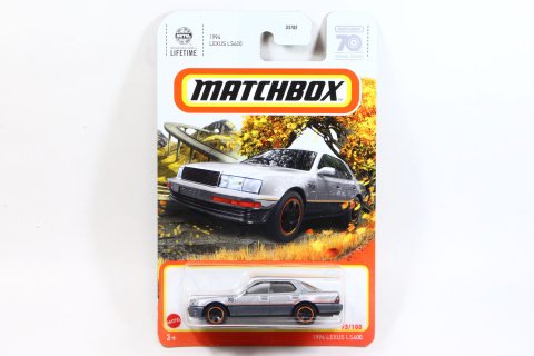 Matchbox 2023 #093 1994 Lexus LS400 シルバー [70 YEARS] -  【F.C.TOYS】ホットウィールやナスカーなど、輸入3インチミニカー専門の通販ショップ