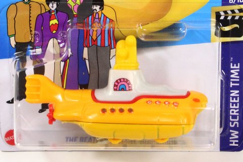 次回再入荷予定 Hot Wheels 2023 #127 The Beatles Yellow Submarine 