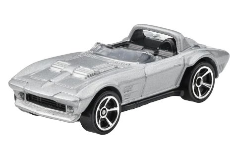 Hot Wheels 2023 #154 Corvette Grand Sport Roadster シルバー 