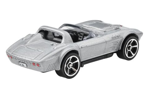 Hot Wheels 2023 #154 Corvette Grand Sport Roadster シルバー