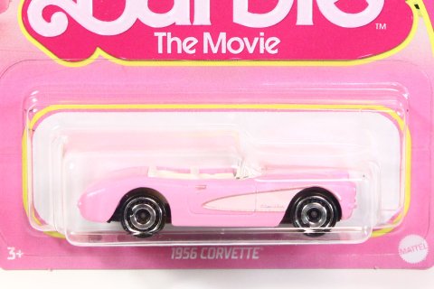 Hot Wheels Barbie The Movie 2023 - 1956 Corvette ピンク [New for