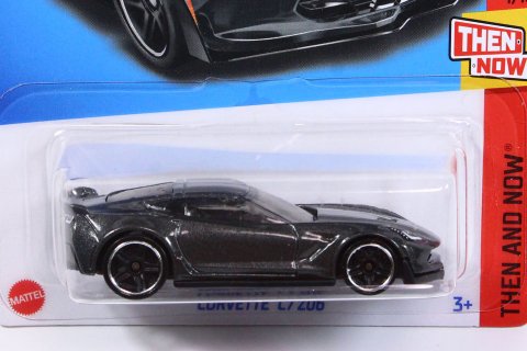 Hot Wheels 2023 #193 Corvette C7 Z06 ダークグレー - 【F.C.TOYS