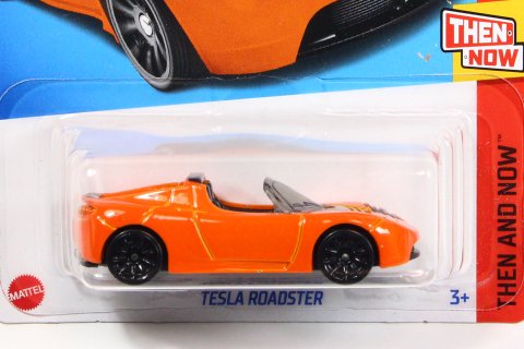 Hot Wheels 2023 #217 Tesla Roadster (2008) オレンジ - 【F.C.TOYS