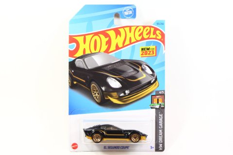 Hot Wheels 2023 #105r El Segundo Coupe ブラック/ゴールド [New for 2023] - 【F.C.TOYS】 ホットウィールやナスカーなど、輸入3インチミニカー専門の通販ショップ