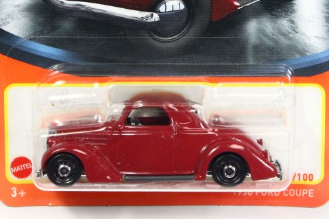 Matchbox 2023 #019 1936 Ford Coupe レッド - 【F.C.TOYS】ホット 