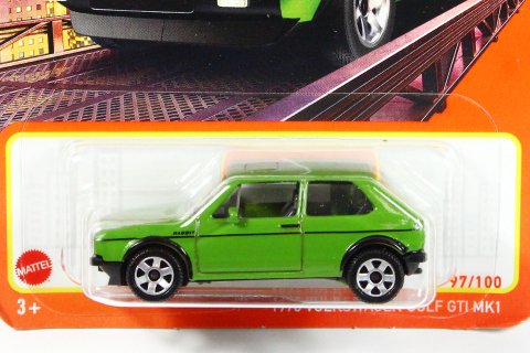 【予約/再入荷】 Matchbox 2023 #097 1976 Volkswagen Golf GTI Mk1 グリーン -  【F.C.TOYS】ホットウィールやナスカーなど、輸入3インチミニカー専門の通販ショップ