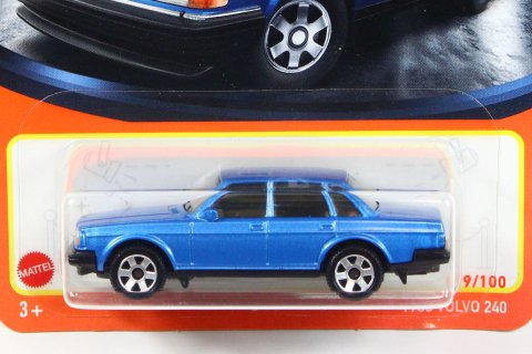 Matchbox 2023 #099 1986 Volvo 240 ブルー - 【F.C.TOYS】ホット